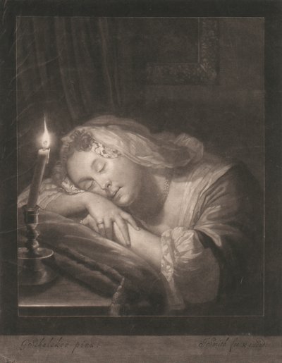 Sovende kvinne av John Smith