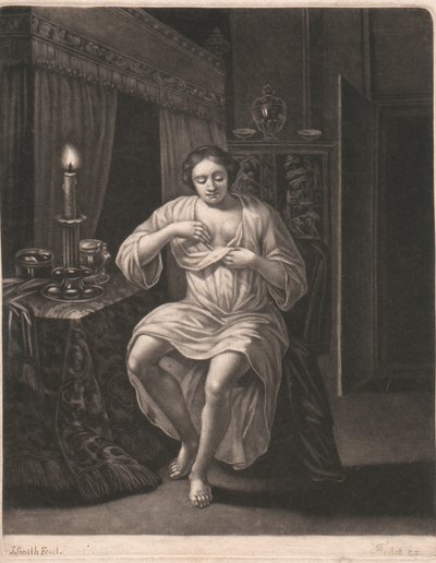 Kvinne som kler av seg av John Smith