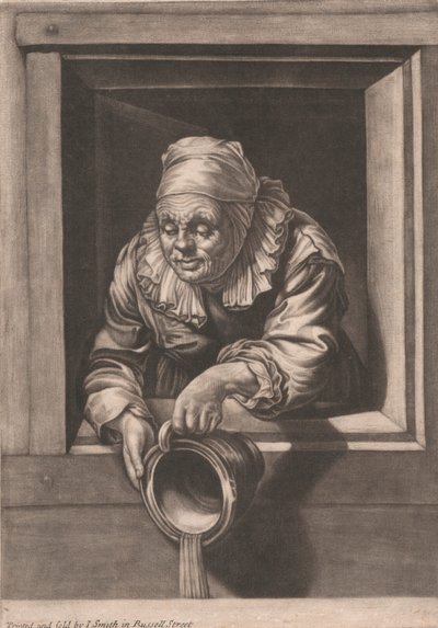 Kvinne ved vinduet av John Smith