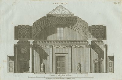 Chillington Hall: gravering av John Soane