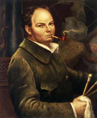 Selvportrett av John Steuart Curry