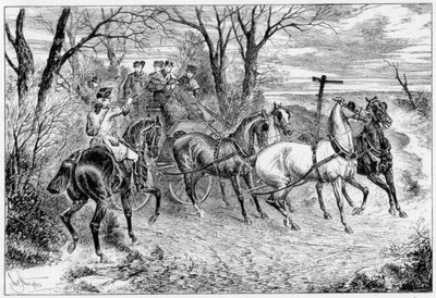 A Knight of the Road, 1881. av John Sturgess