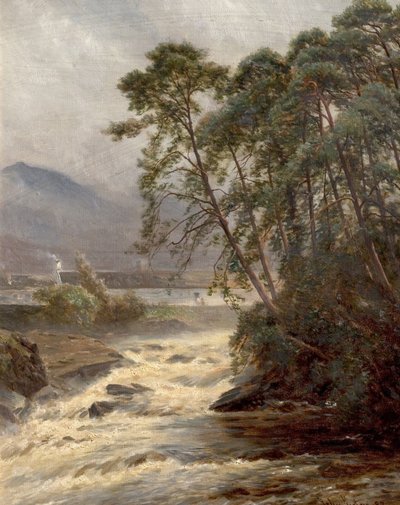 On the Dockart, Killin, Perthshire, Skottland, 1887 av John Surtees