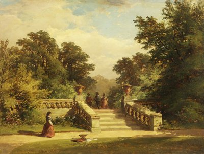 Inngang til Haddon Hall av John Syer