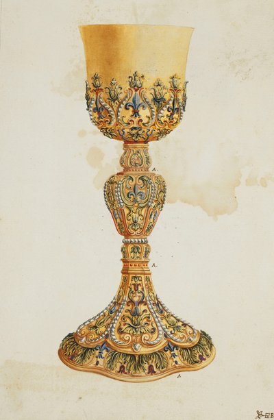 En kalk i St. Peters skattkammer, Roma av John Talman