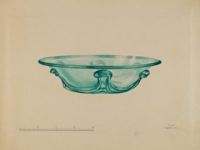 tallerken, c. 1938. av John Tarantino