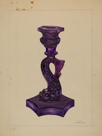Delfinlysestake, ca. 1936. av John Tarantino