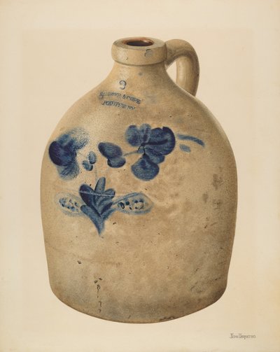 Kanne, c. 1940. av John Tarantino