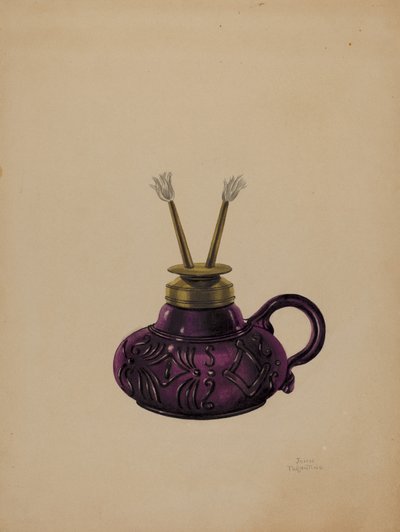 Lampe, c. 1937. av John Tarantino
