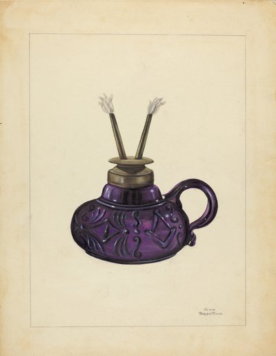 Lampe, c. 1940. av John Tarantino
