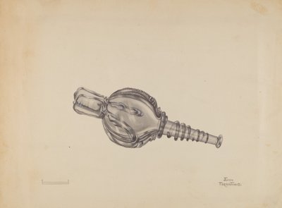 Miniatyr belgflaske, ca. 1936. av John Tarantino