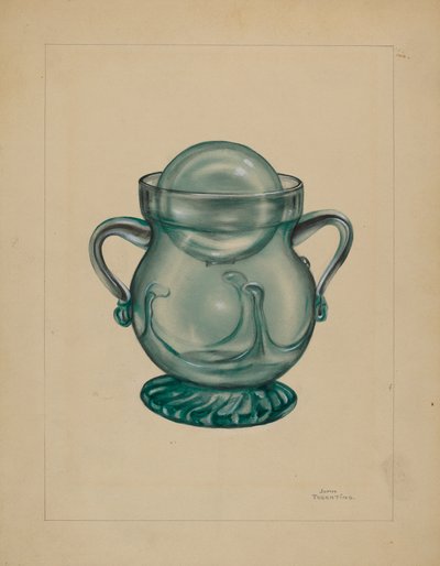 sukkerbolle, ca. 1936. av John Tarantino