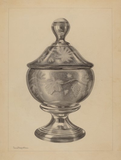 sukkerbolle, ca. 1937. av John Tarantino