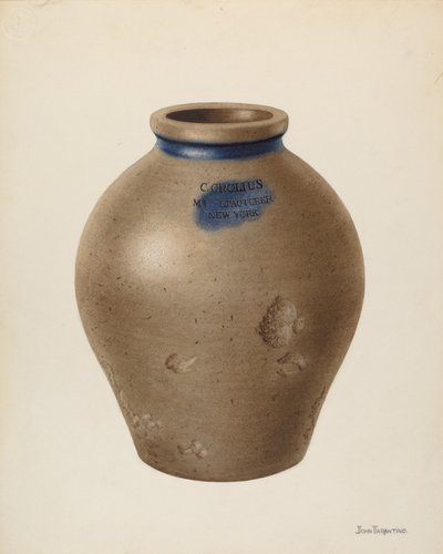 Vase, ca. 1940. av John Tarantino