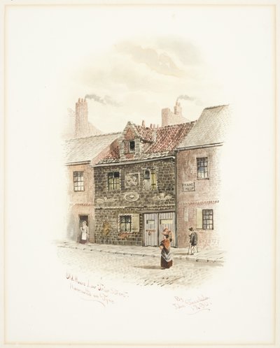 Old House Low Friar Street, Newcastle upon Tyne (kroppsfarge) av John Teasdale
