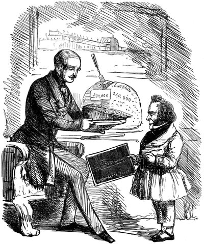 Albert, prinsgemal av dronning Victoria og Joseph Paxton, 1851 av John Tenniel