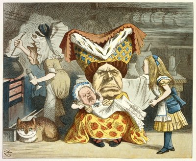 Alice og hertuginnen av John Tenniel