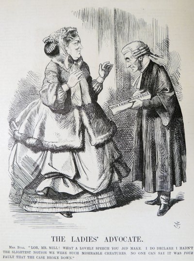 John Stuart Mill av John Tenniel