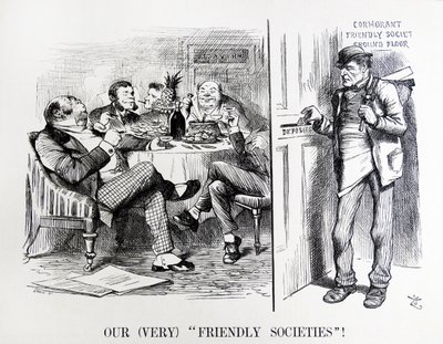 John Tenniel tegneserie med tittelen "Enquiry by the Registrar General" av John Tenniel