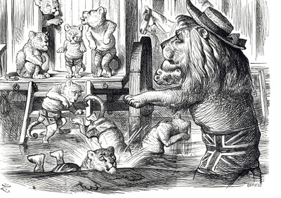 Punchs råd til de britiske feriegjestene ved sjøen av John Tenniel