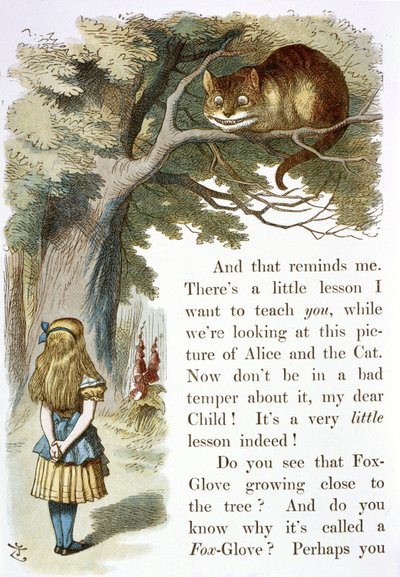 Filur Katten av John Tenniel