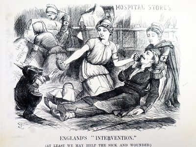 Den fransk-prøyssiske krigen. av John Tenniel