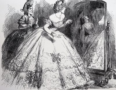 Den hjemsøkte damen av John Tenniel