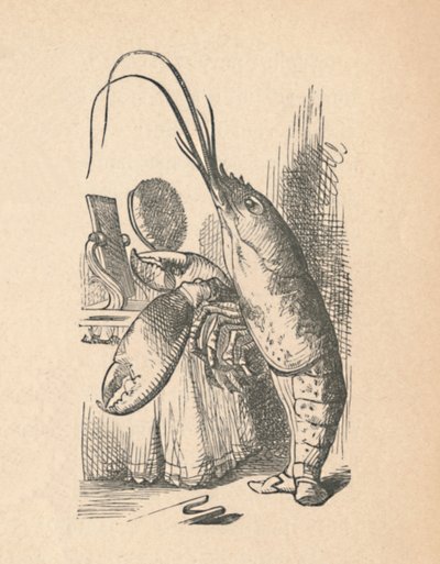 Hummeren, 1889 av John Tenniel