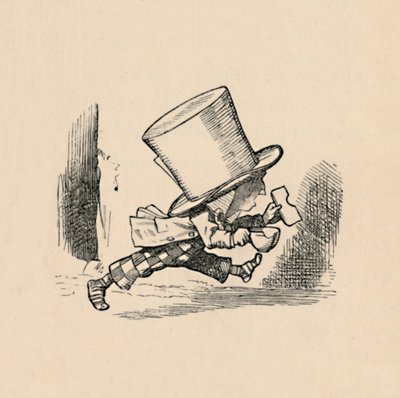 The Mad Hatter, i kapitlet The Tarts, 1889 av John Tenniel