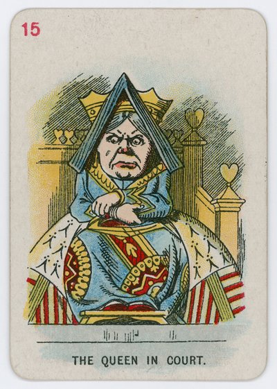 Dronningen i retten av John Tenniel