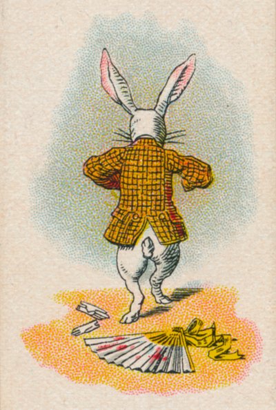 The Rabbit Running Away, 1930 av John Tenniel