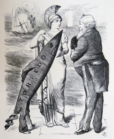 Whitehead torpedo av John Tenniel