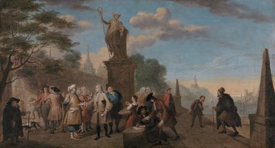 Allegori om handel av John Theodore Heins