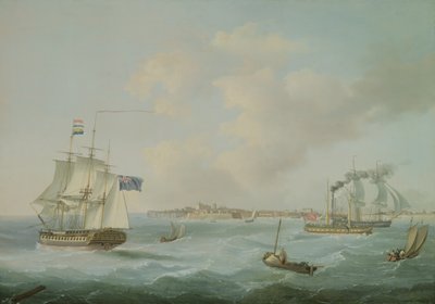 Frakt fra Margate, 1825 av John Thomas Serres