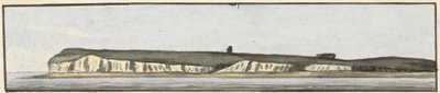 The North Foreland (en av tre tegninger på ett feste) av John Thomas Serres