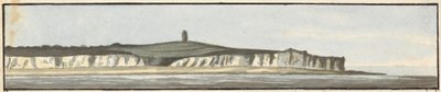 The South Foreland (en av tre tegninger på ett feste) av John Thomas Serres