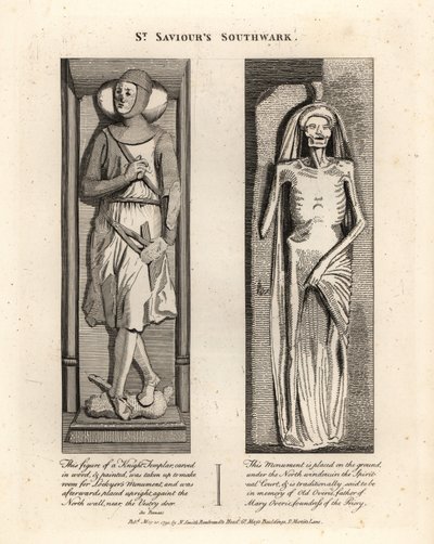 Gravbilder i St Saviour