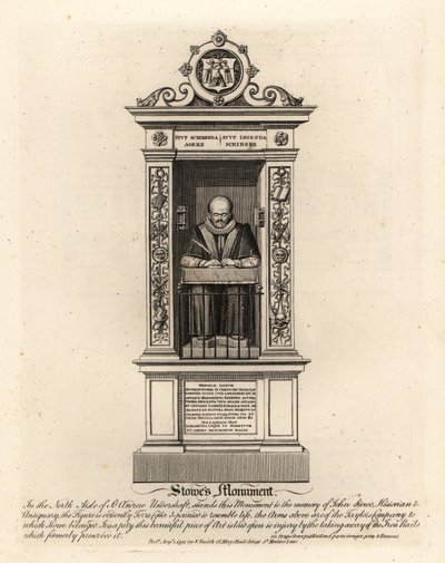 John Stowe, historiker og antikvar av John Thomas Smith