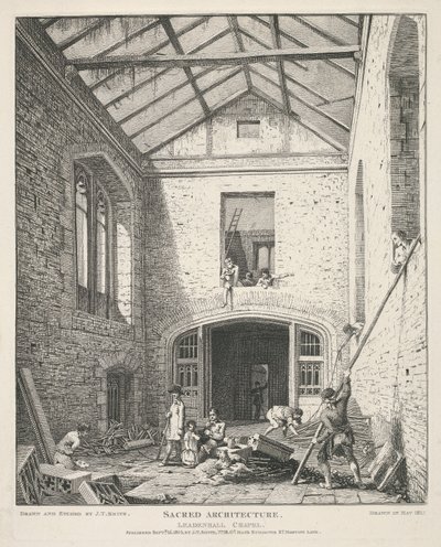 Leadenhall-kapellet av John Thomas Smith