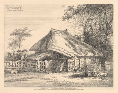 Nær Mr. Teshmaker's Edmonton, ytre forstad - nord av John Thomas Smith