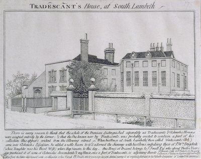 Utsikt over Turret House, Lambeth, 1798 av John Thomas Smith
