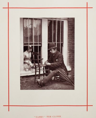 Caney the Clown, 1877. av John Thomson