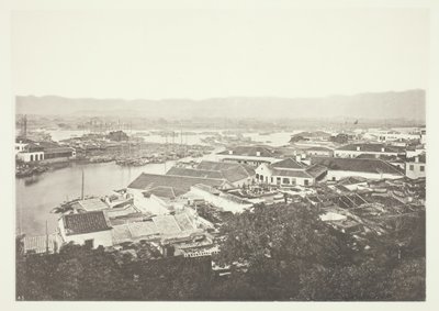 Foochow utenlandsoppgjør, ca. 1868. av John Thomson