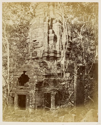 Bayon-tempelet, Angkor Thom av John Thomson