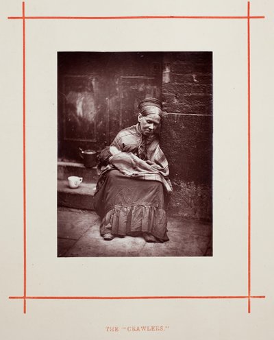 The Crawlers, 1877. av John Thomson