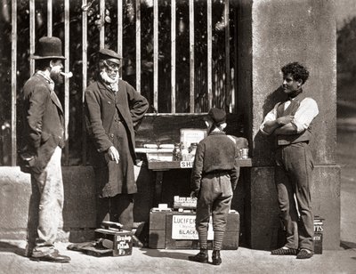 The Dramatic Shoe-Black, fra "Street Life in London", av J. Thomson og Adolphe Smith av John Thomson