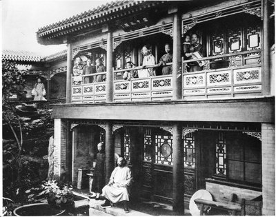 Huset til Mr Yang, ca. 1872 av John Thomson