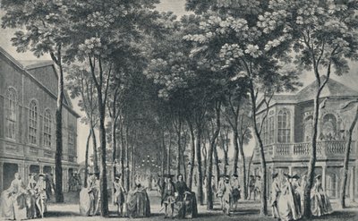 Society at the Marylebone Gardens, 1755, 1920 av John Tinney