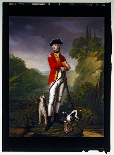 Portrett av den ærede John Ophilus Rawdon-Hastings av John Trotter