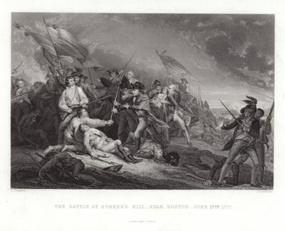 Slaget ved Bunker Hill av John Trumbull